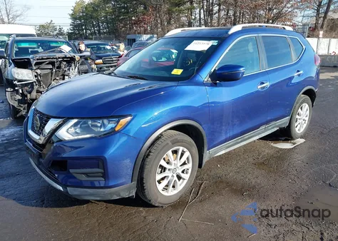 2018 Nissan Rogue Sv z USA, uszkodzony, nr VIN KNMAT2MV3JP618855